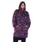 Snuggs Blanket Hoodie Purple Space